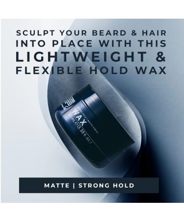 Sculpting Hair Wax for Men | Strong Hold Matte Finish | Beard & Hair Styling | Made in Italy | 3.38 fl oz - Buy Online on GoSupps.com