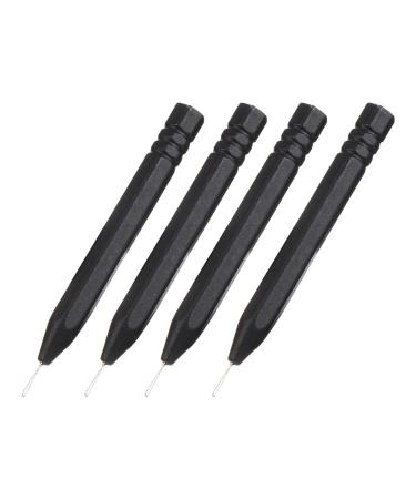 Ultechnovo hearing aid cleaning tools Ohrfitst ck earphones ventilation cleaner ear pass piece cleaning agent ear wax removal tool replacement cleaning agent black 4st