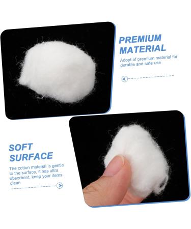 Beavorty 12 Absorbent Cotton Balls Supplies Cotton Wool Makeup Cotton Balls Stuff Round Cotton Balls Ordinary Cotton Household White Small Cotton Ball - Buy Online on GoSupps.com