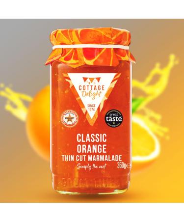 Cottage Delight Jam Pick N Mix - Create Custom Jam Combo with 15+ Flavours | Blood Orange Classic Breakfast Classic Orange Fruity Blackberry | 5 Pack - Perfect Jam Gift Set for Jam Lovers - Buy Online on GoSupps.com