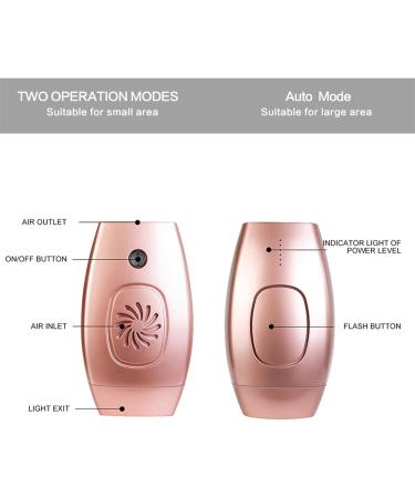 Keaozvfe IPL Laser Hair Removal Device - Permanent Painless Hair Removal for Men & Women - Suitable for Face Legs Arms & Body - Compact & Portable 14.5x8.5x4.8cm - Buy Online on GoSupps.com