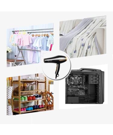 ADITAM Hair Dryers Professional Blow Dryerpowerful Tourmaline Negative Ionic Hairdryers Light Weight Hairdressing Salon Double The Comfort - Buy Online on GoSupps.com