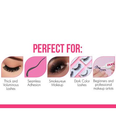 Duo Dark Tone Strip Eyelash Adhesive 2-Pack 0.25 oz - Long Lasting Adhesive for Strip Lashes - Buy Online on GoSupps.com