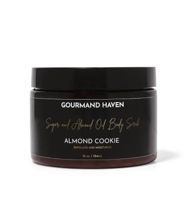 Exfoliating Body Scrub - Sugar Exfoliator - Bath and Shower Products for Women and Men - Exfoliate Dead Skin for Hand Leg and Body - 12 Fl Oz