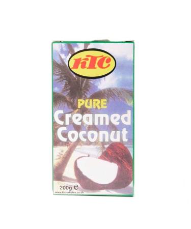 Ktc | Creamed Coconut | 4 x 200g