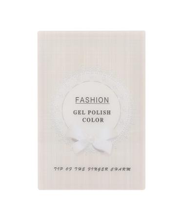 83 Nail display book empty nail color table presentation book with magnetic closure design panel waterproof nail art display box for nail art