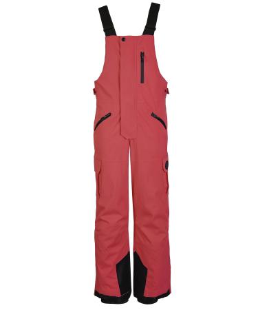 killtec children's functional dungarees/ski pants with snow guard and edge protection KSW 120 KDS SKI PNTS Coral pink 152 39659-000