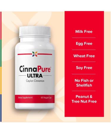 Stop Aging Now - Ceylon Cinnamon Supplement - with Chromium - 60 Vegetarian Capsules - Buy Online on GoSupps.com