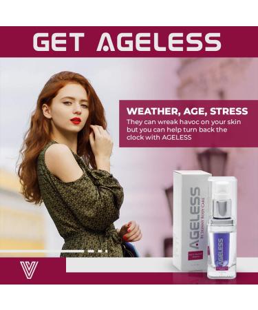 Valentus Skinny Body AGELESS Anti-Aging Serum | Youthful Skin Reduces Age Spots Stretch Marks & Scars | Shop Internationally - Buy Online on GoSupps.com