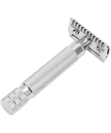 Nikou Ergonomic Grip Classic Safety Razor - Anti-Rust Hand Razor for Men | Perfect Travel Gift for Home Hairdressers - Buy Online on GoSupps.com