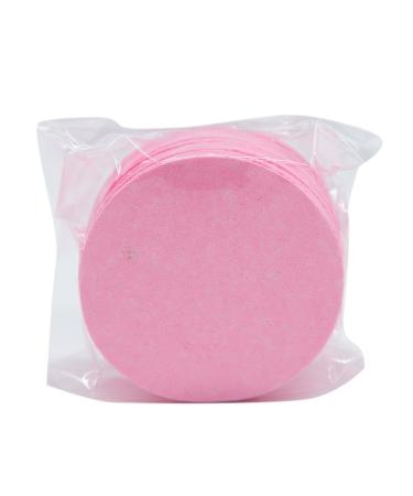 Wpsagek Compressed Face Sponge Wood Pulp Cotton Face Cleansing Sponge Cosmetic Spa Sponges Cellulose Facial Sponges for Fase Washing Makeup Removal 50 Tablets