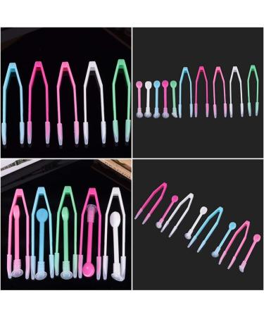 iFundom Contact Lens Tweezers 10pcs Removal Tool Kit with Soft Tip Inserter - Lenses Remover and Insertion Tool for Easy Use - Buy Online on GoSupps.com