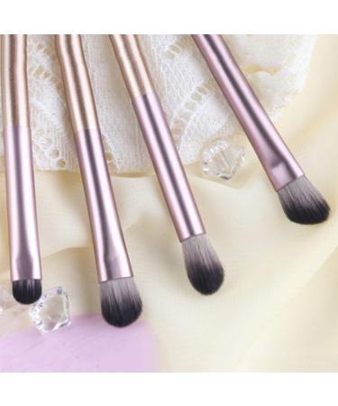 Portable Eye Shadow Makeup Brush Set - 4 Multifunctional Brushes & Travel Cosmetic Bag | International Shipping - Buy Online on GoSupps.com