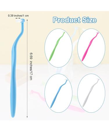 Buy Wllhyf 4-Piece Tuft Toothbrush Set | Soft Compact Interdental Brushes for Implants & Braces | International Shipping Available - Buy Online on GoSupps.com