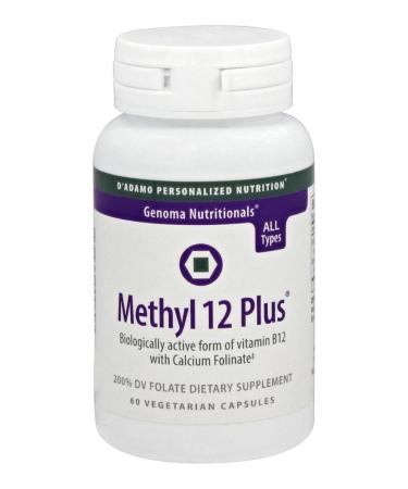 D'Adamo Personalized Nutrition Methyl 12 Plus 60 Count