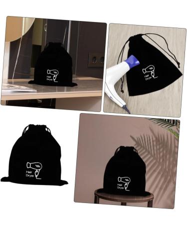 VINTORKY 2pcs Velvet Bag Hair Dryer Travel Bag Hair Dryer Storage Hair Dryer Attachments Storage Drawstring Bag Travel Bag for Blow Dryer and Hair Tools Travel Makeup Bag Hair Dryer Bag - Buy Online on GoSupps.com