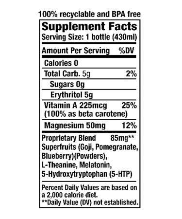 neuroSLEEP Mellow Mango Functional Beverage | 12 Pack (14.5oz each) | Restful Sleep Drink - Buy Online on GoSupps.com