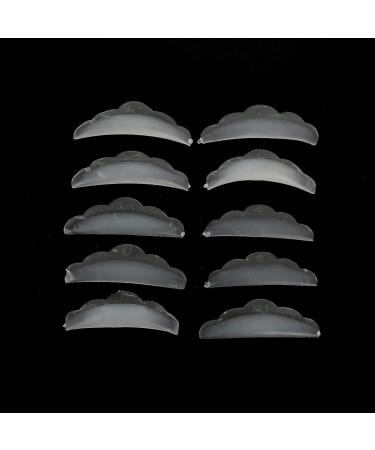 RIYAN 20 Pairs Eyelash Lift Silicone Pads Set Eye Lash Extension Lift Perming Kit Tool Curl Pads(Transparent) - Buy Online on GoSupps.com
