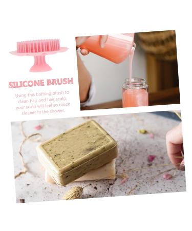 Healeved Silicone Shampoo Brush Set - Pink Scalp Scrubber & Massage Tool for Infants and Babies - 2 Pack - Buy Online on GoSupps.com