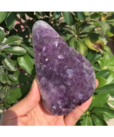 raw Natural Amethyst Quartz Crystal Gemstone Reiki Crystal Cluster Specimen Home Decoration Brazil Natural Stones and Minerals - Buy Online on GoSupps.com