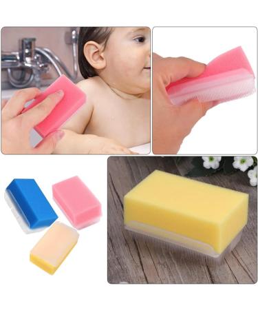 Tofficu 3pcs Silicone Body Scrubber Set - Reusable Sensory & Nail Brush, Baby Bath & Hair Brush - Occupational Pressure Massage Tools for Kids and Adults - Buy Online on GoSupps.com