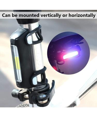 ThorFire USB Rechargeable Bike Tail Light | Waterproof LED Safety Flashlight with 7 Light Modes for Adult & Kids MTB Bikes - Buy Online on GoSupps.com