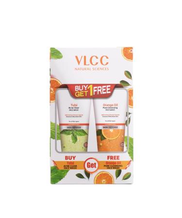VLCC Tulsi Acne Clear Face Wash - 150 ml | Best Acne Treatment | Buy Online Internationally - Buy Online on GoSupps.com