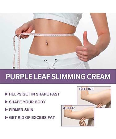 sjfscqr Purple Leaves Fat Burning Cream Body Fat Burning Cream for Men and Women Hot Cream Fat Burning Cream for Burning Belly Fat and Firming - Buy Online on GoSupps.com