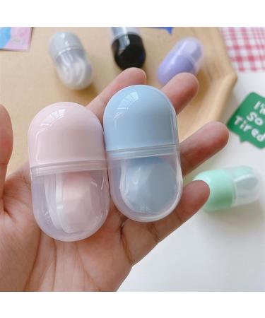 Nfegsiya Contact Lens Container Set - Cute Purple Case for Colored Contacts with Tweezers & Suction Rod - Ideal for Women | International Shipping - Buy Online on GoSupps.com