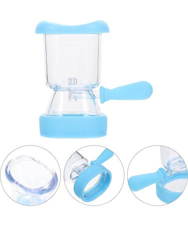 Healifty Glass Cleaner Accessories Set - 6pcs Sky-blue Silicone Cups for Effective Cleaning of Glasses, Makeup Tools, and Bath Containers - Buy Online on GoSupps.com