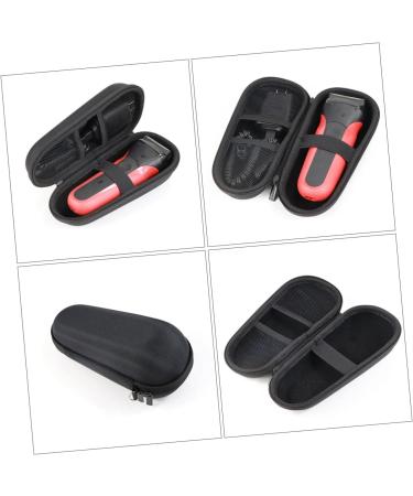 POPETPOP 3pcs Storage Bag Electric Trimmer Carrying Case Shaver case Hard Shell case Men Grooming Trimmer Barber Clipper Holder Shaver Bag Travel Portable Oxford Cloth HDD Enclosure Blackx3pcs 17.5X7X7CMx3pcs - Buy Online on GoSupps.com