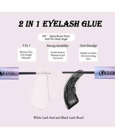 DIY Cat Eye Lashes Clusters - D Curl Individual Lash Extension Kit | Waterproof with Glue & Tweezers | ONXK - Perfect for Beginners - Buy Online on GoSupps.com