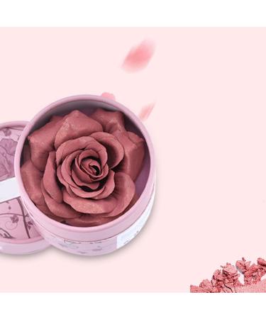 Rose Blush | 3D Effect Natural Rose 3.5g Natural Melting Texture Pigmented For Naked Complexion Evening Wedding - Buy Online on GoSupps.com