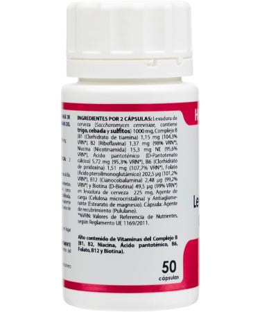 Equisalud Holomega brewers yeast 50 capsules - Buy Online on GoSupps.com