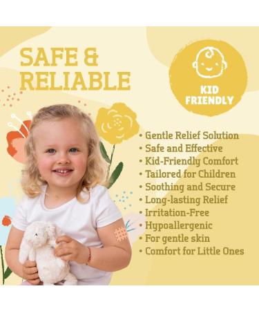 CrossLinq Itch Relief Patch | Natural Drug-Free Relief for The Whole Family | 64 Patches | Insect Bite Relief for Mosquitos, Ticks, Midges, Sandflies | Instant Effect - Buy Online on GoSupps.com