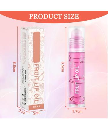 Moisturizing Lip Gloss 6 Pi ces Huile L vres Transparente Incolore Set Roll-on Lip Oil Gloss L vres Aromatis Aux Fruits Rouge l vres Liquide Repulpant Baume L vres pour Femmes Filles - Buy Online on GoSupps.com