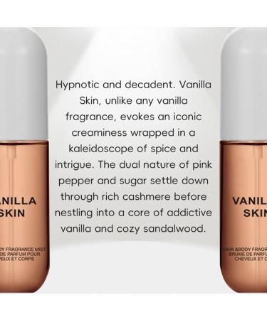 90ml Vanilla Skin Perfume Vanilla Skin Body Mist Vanilla Essential Oil for Skin Eau De Toilette Spray (2pcs) (1PACK) - Buy Online on GoSupps.com