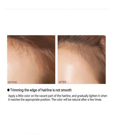 Hairline Shadow Powder | Root Cover Up & Hair Filler for Men & Women | Sweatproof Light Brown - Buy Online on GoSupps.com