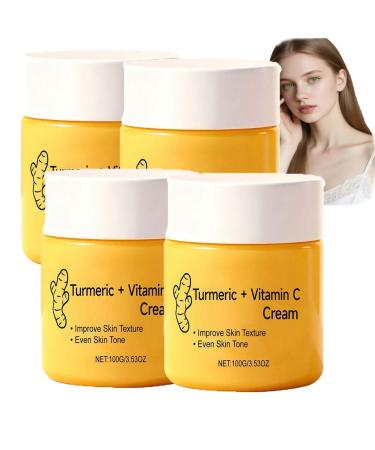 XINRAN Vitamin C cream face lotion body lotion moisturizer turmeric vitamin C body cream turmeric face cream vitamin C faces body creams uneven clay dry skin 4 pieces