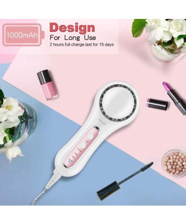 UMICKOO Rechargeable Facial Cleansing Brush with 5 Brush Heads - Waterproof Face Scrubber for Exfoliating, Massaging, and Deep Cleansing - Buy Online on GoSupps.com