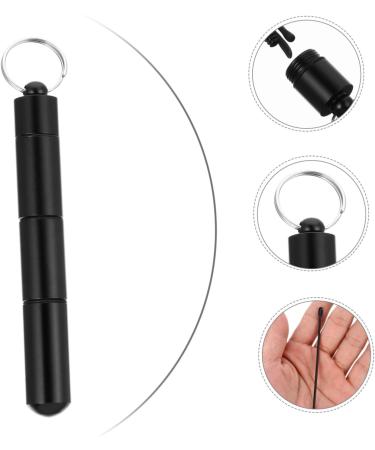 FOYTOKI 6Pcs Ear Wax Removal Kit Safety Tools for Adults Portable Ear with Various Shapes for Comfortable Ear Wax Cleaning - Buy Online on GoSupps.com