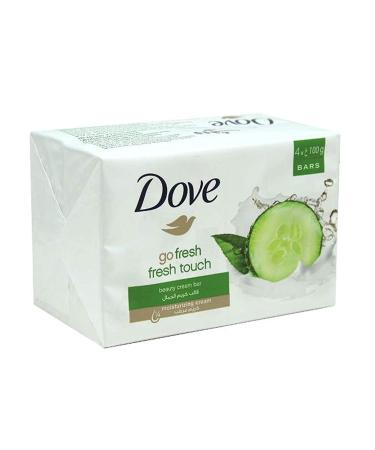 Dove Go Fresh Fresh Touch With Cucumber & Green Tea Scent By Dove for Unisex - 4 X 3.5 Oz Bar Soap 4count - Buy Online on GoSupps.com