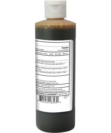 A+Health Povidone Iodine 10% First Aid Antiseptic Topical Solution USP Helps Prevent Infection in Minor Cuts Scraps and Burns Made in USA 8oz - Buy Online on GoSupps.com