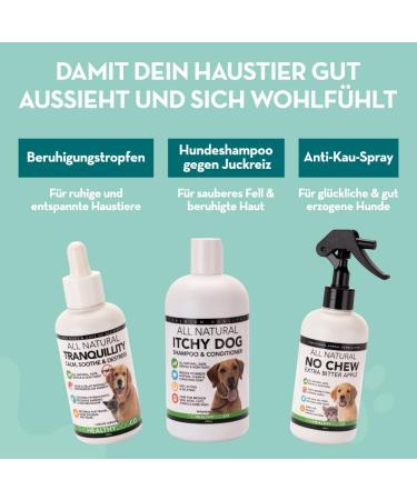 Natural Extra Bitter Spray for Dogs - Effective Anti-Chewing Defense | The Healthy Dog Co. - Safe Educational Aid for Puppies & Kittens - 150ml - Buy Online on GoSupps.com