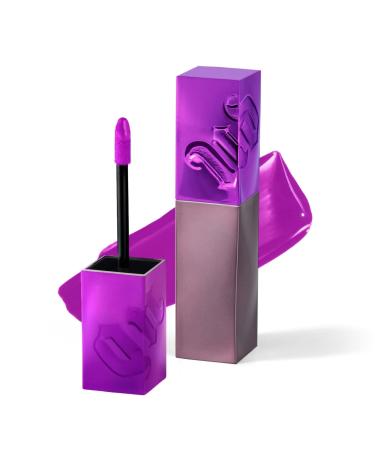 URBAN DECAY Vice Lip Bond - Glossy Full Coverage Liquid Lipstick - Long-Lasting One Swipe Color - Smudge-Proof - Transfer-Proof - Water-Resistant - High Shine Finish   0.14 Fl. Oz No Restraints (purple)