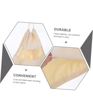 Healeved 5pcs Hair Dryer Storage Bag Hairdryer Bag Organizer Hair Dryer Containers Practical Bags Beige Suede - Buy Online on GoSupps.com