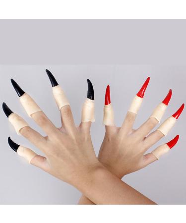 Halloween Costume Fake Witch Claw Nose Decorative Practical Skin Friendly Convenient Wear Halloween Fake Finger Claw Nose for Party Carnival Bar Decoration - Buy Online on GoSupps.com