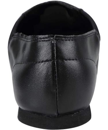 Linodes PU Leather Jazz Dance Shoes - Slip On for Girls and Boys (2 Little Kid, Black) - Buy Online on GoSupps.com