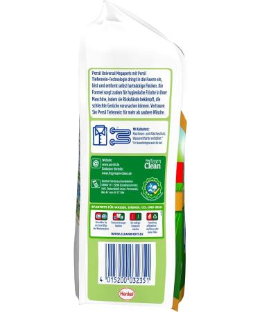 Persil Universal Megaperls Laundry Detergent 48 Loads. INCLUDES 3 X Universal Megaperls Powder 1.12 kg (16 Wash Loads) each | Ultra concentrated - Buy Online on GoSupps.com