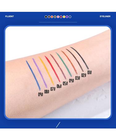 KISSIO Waterproof Liquid Eyeliner - Long Lasting, Buildable Color with Cruelty-Free Formula - 1.5 ml (05 Strawberry) - Buy Online on GoSupps.com